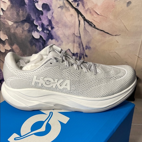 Hoka Women's Rincon 4 Athletic Shoes - Light Gray - Picture 7 of 11